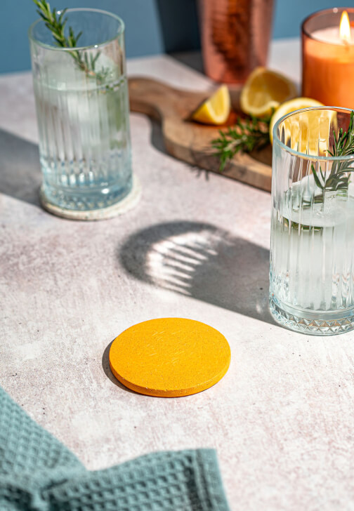 Coffee Coaster and Matching Mini Espresso Coaster Workshop