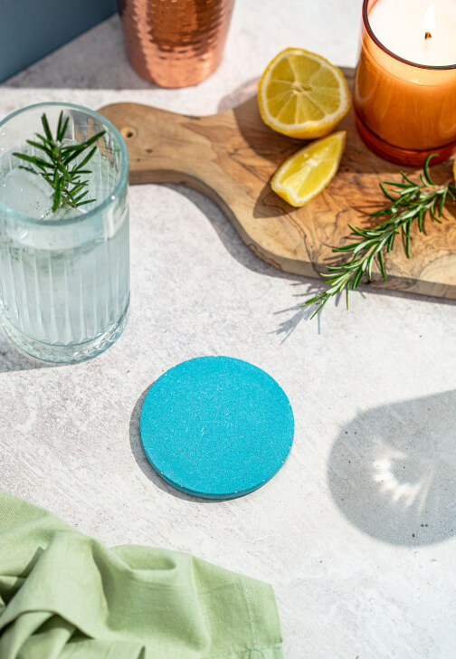 Coffee Coaster and Matching Mini Espresso Coaster Workshop