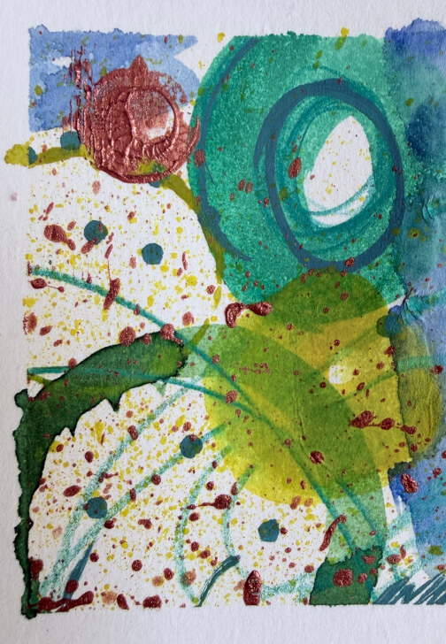 Collaborative Abstract Painting Workshop