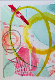 Collaborative Abstract Painting Workshop