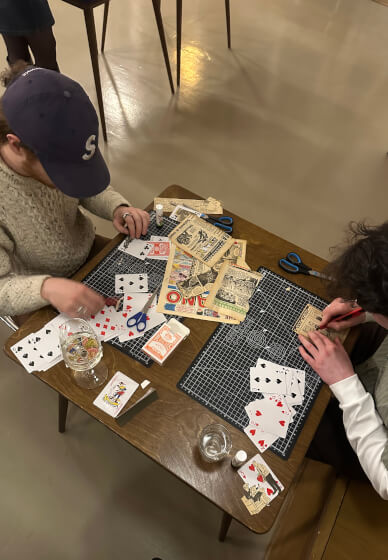 Collage ‘n' Cards Class