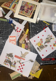 Collage ‘n' Cards Class