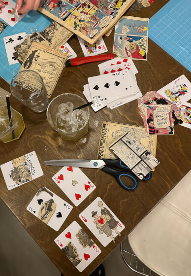 Collage ‘n' Cards Class