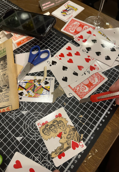 Collage ‘n' Cards Class