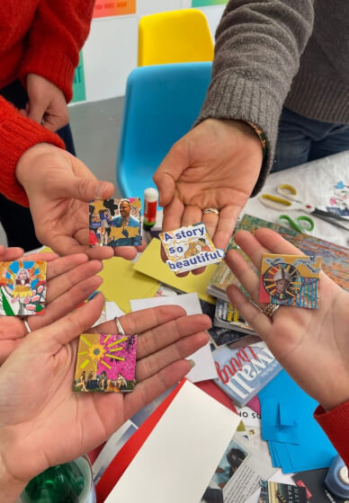 Collage Workshop: Colours of Care
