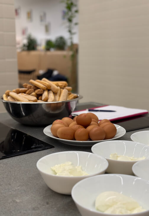 Colorful Tagliatelle and Classic Tiramisu Class