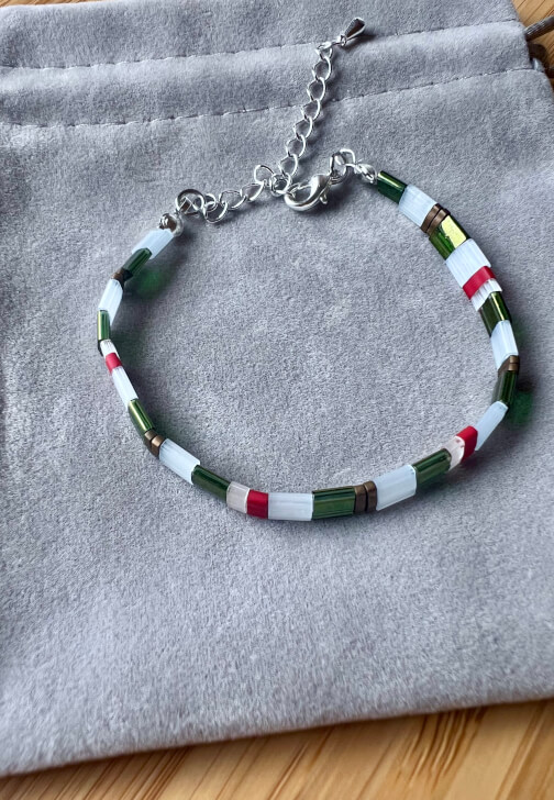 Colourful Japanese Tila Bead Bracelet Workshop