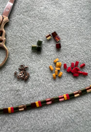 Colourful Japanese Tila Bead Bracelet Workshop