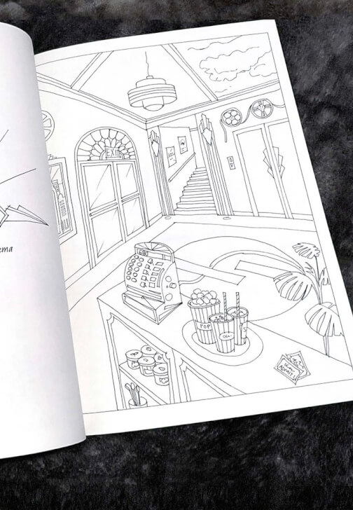 Colouring in Workshop: Interior Rooms