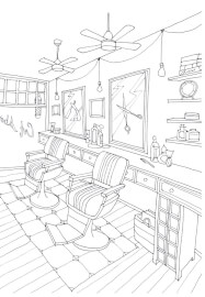 Colouring in Workshop: Interior Rooms