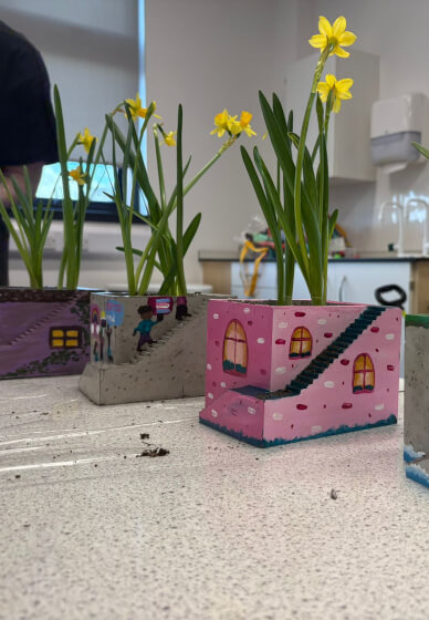 Concrete Planter Painting Workshop