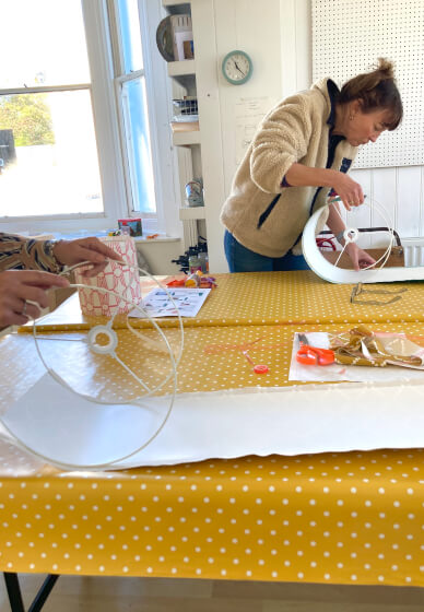 Contemporary Drum Lampshade Making Workshop