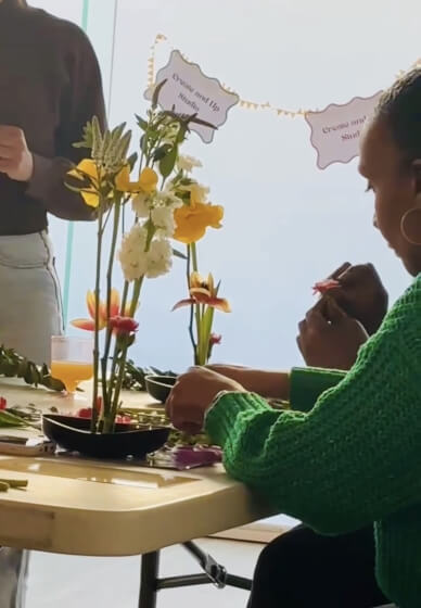 Contemporary Floral Arrangement Workshop