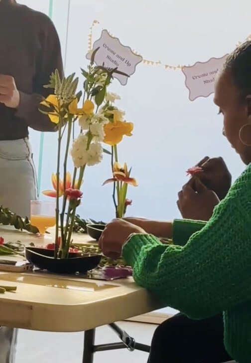 Contemporary Floral Arrangement Workshop