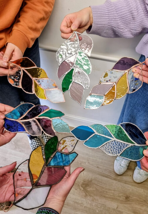 Copper Foiled Feather Workshop