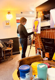 Coral Dreams Paint and Sip Experience