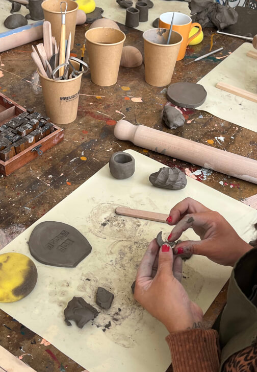 Cottagecore-themed Clay Workshop