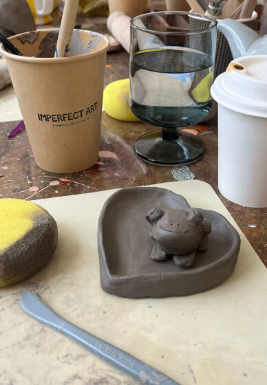 Cottagecore-themed Clay Workshop
