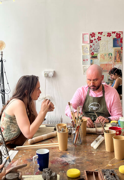 Cottagecore-themed Clay Workshop