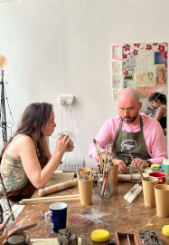 Cottagecore-themed Clay Workshop