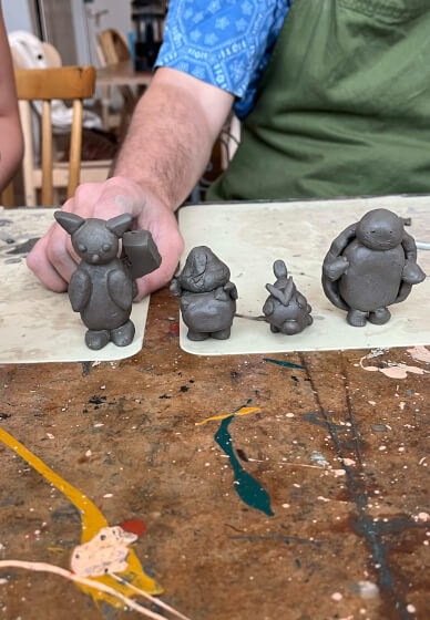 Cottagecore-themed Clay Workshop
