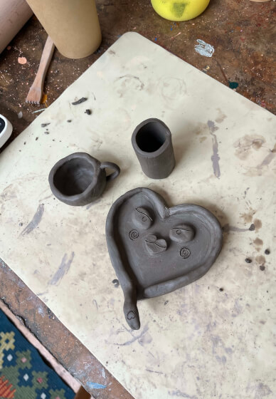 Cottagecore-themed Clay Workshop