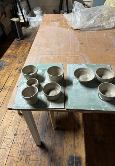 Couples Pottery Throwing Experience