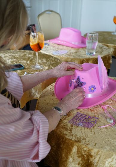 Cowgirl Hat Decoration Workshop
