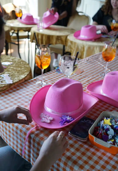 Cowgirl Hat Decoration Workshop