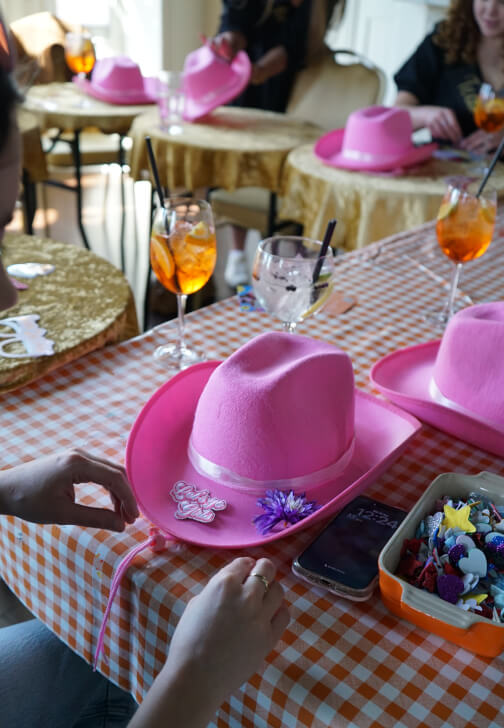 Cowgirl Hat Decoration Workshop