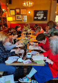Craft and Sip Social Workshop