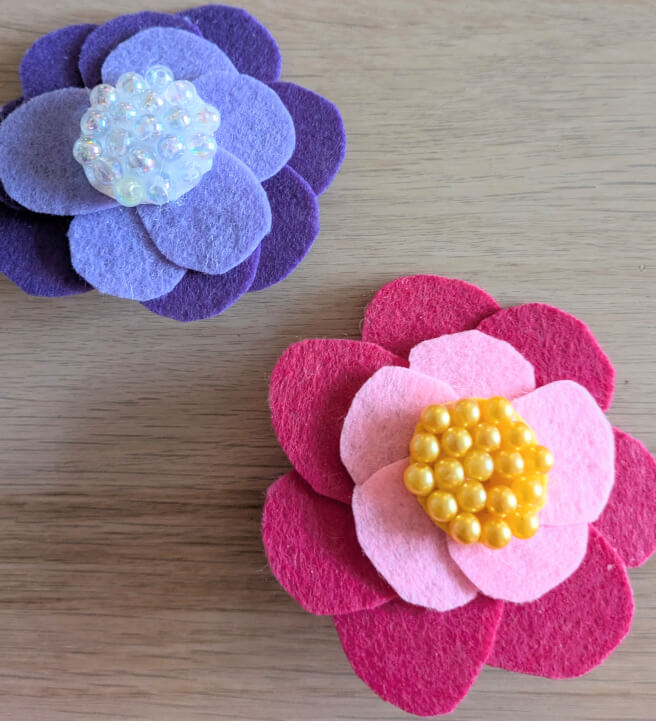 Craft Class: Felt Flowers