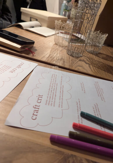 Craft Crits - Creative Meet-up