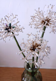Craft Workshop: Beaded Dandelion Seed Head