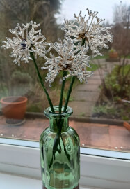 Craft Workshop: Beaded Dandelion Seed Head