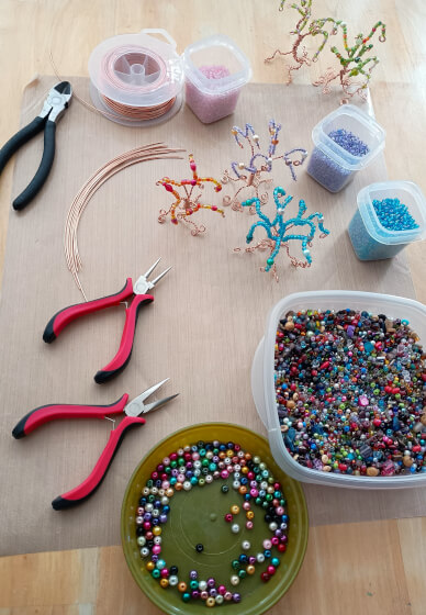 Craft Workshop: Beaded Tree