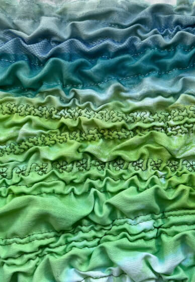 Crashing Landscapes Fabric Manipulation Workshop