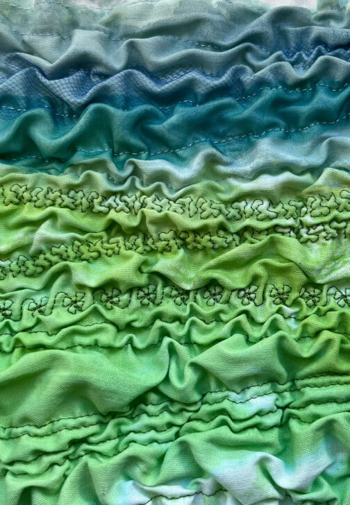 Crashing Landscapes Fabric Manipulation Workshop
