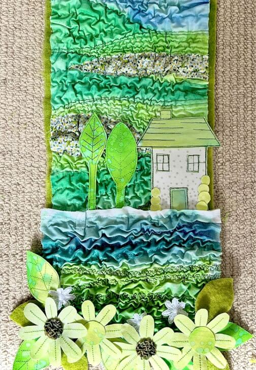 Crashing Landscapes Fabric Manipulation Workshop