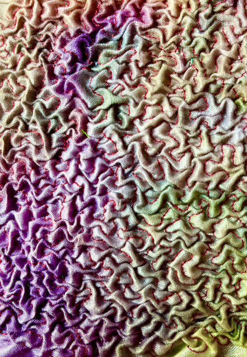 Crashing Landscapes Fabric Manipulation Workshop