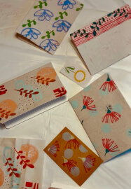 Create a Beautiful Hand-Printed Notebook