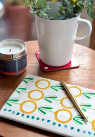 Create a Beautiful Hand-Printed Notebook