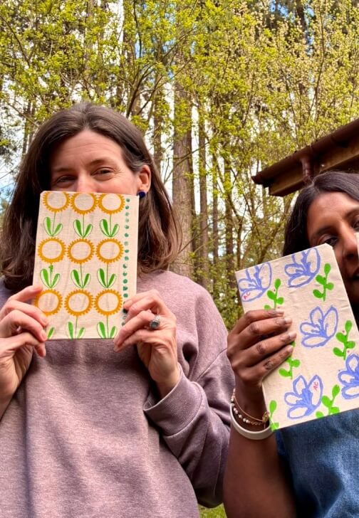 Create a Beautiful Hand-Printed Notebook