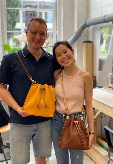 Create Your Bespoke Leather Shoulder Bag Workshop