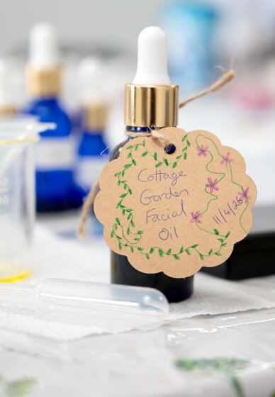 Create Your Own Luxury Cottage Garden Botanical Facial Oil