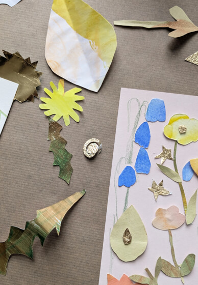 Create Your Own Mini Collage Art Print Workshop