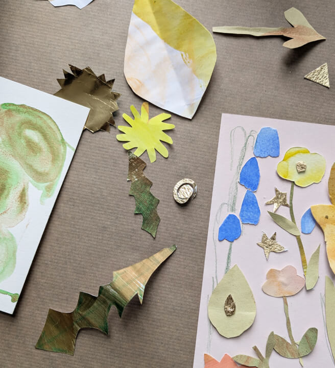 Create Your Own Mini Collage Art Print Workshop