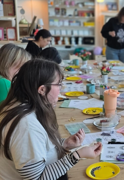 Creative Beadwork Embroidery Workshop: Beaded Bugs