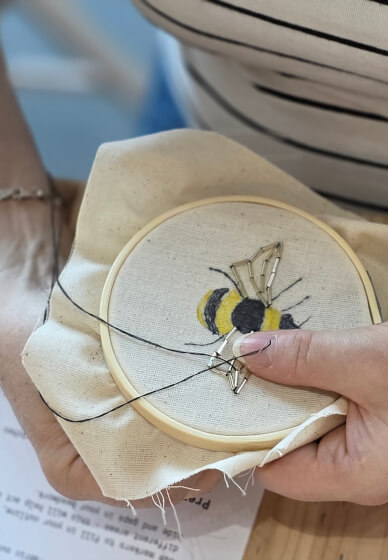 Creative Beadwork Embroidery Workshop: Beaded Bugs