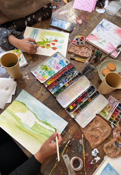 Creative Free-Flow Art Experience